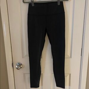 Fabletics High-Waisted Iridescent Black Leggings NWT